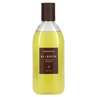 Aromatica, Укрепляющий шампунь, витамин B5 и биотин, 400 мл (13,5 жидк. Унции)