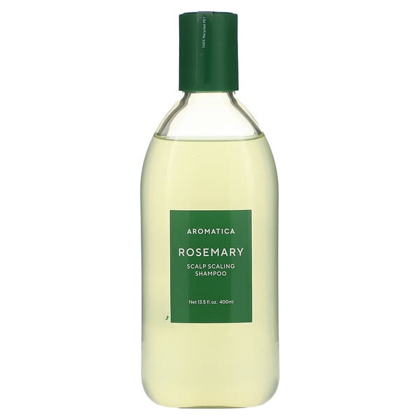 Aromatica, 頭皮清潔洗髮精，迷迭香香味，13.5 液量盎司（400 毫升）