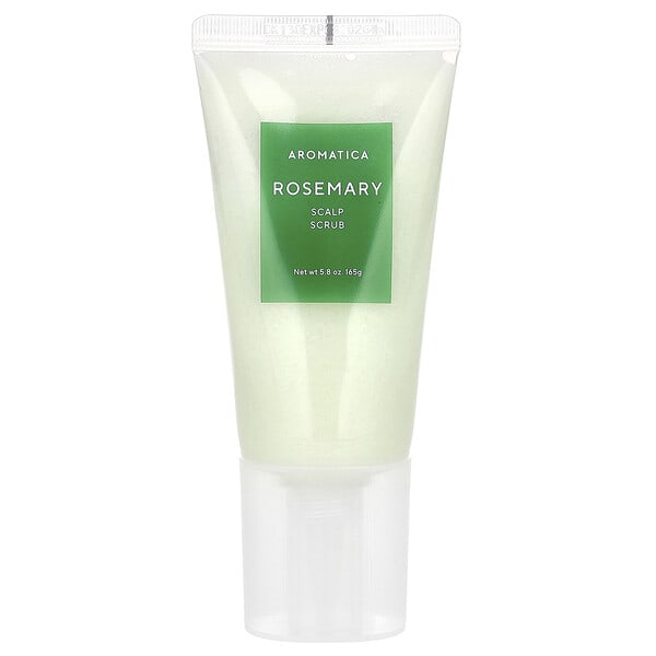 Aromatica, 頭皮磨砂膏，迷迭香香味，5.8 盎司（165 克）