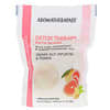 Detox Therapy Bath Bombs with Pink Grapefruit & Ginger Essential Oils, 4 Effervescent Bath Balls, 0.8 oz (22 g) Each