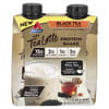 Shake Proteico de Latte e Chá Gelado, Chá Preto com Mel, 4 Shakes, 325 ml (11 fl oz) Cada