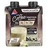 Atkins, Iced Coffee Protein Shake, Vanilla Latte, 4 Shakes, 11 fl oz (325 ml) Each
