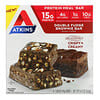 Atkins, Protein Meal Riegel, Double Fudge Brownie Riegel, 5 Riegel, je 48 g (1,69 oz.)
