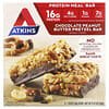 Atkins, Schokolade/Erdnussbutter Pretzel-Riegel, 5 Riegel, 1.69 oz (48g) jeweils