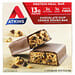 Atkins, Advantage, Chocolate Chip Cookie Dough Bar, 5 Bars, 2.1 أونصة(60 غ) Each