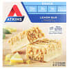 Atkins, Snack, Lemon Bar, 5 Bars, 1.41 oz (40 g) Each