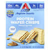 Atkins, Anytime Snacks, Protein Wafer Crisps, Pindakaas, 5 repen, 36 g per stuk