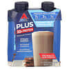 Atkins, Plus Protein-Rich Shake, Creamy Milk Chocolate, 4 Shakes, 11 fl oz (325 ml) Each