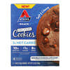 Snack, Protein Cookies, Double Chocolate Chip, 4 Cookies, 1.38 oz (39 g) Each