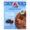 Anytime Snacks, Protein Cookies, Double Chocolate Chip, 4 Cookies, 1.38 oz (39 g) Each