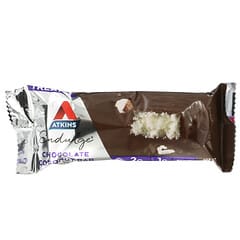 Atkins, Endulge, barra de chocolate con coco, 5 barras, 1,41 oz (40 g) cada una