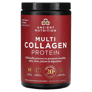 Ancient Nutrition, Proteína de Multicolágeno, 454,5 g (1 lb)