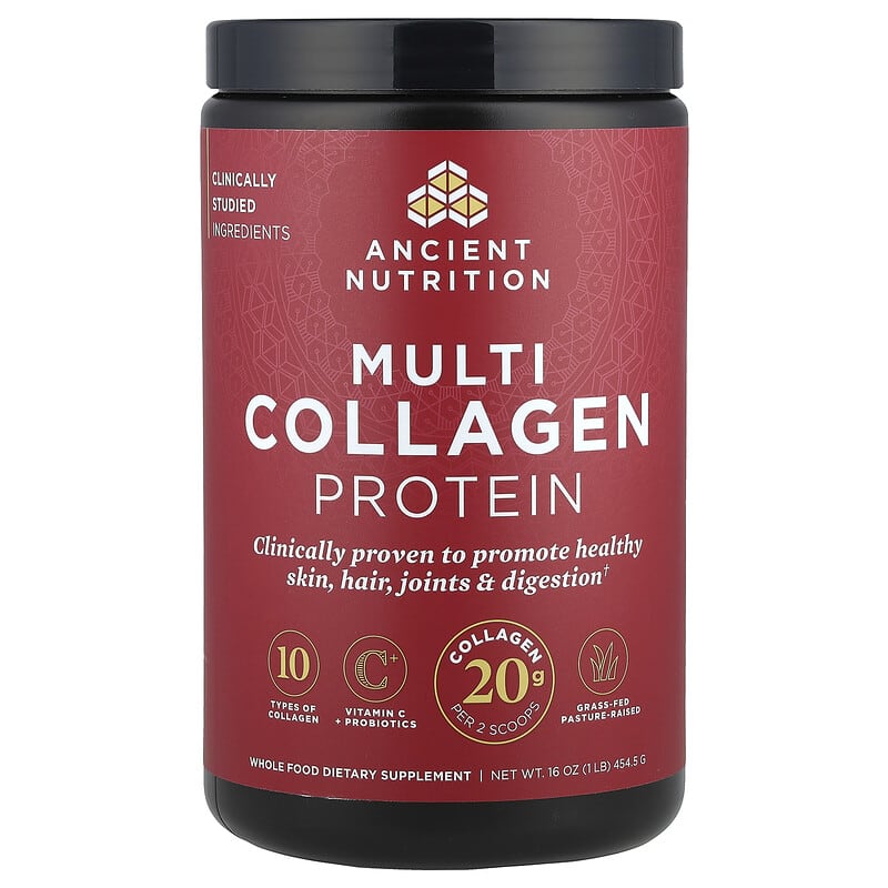 Ancient Nutrition, マルチコラーゲンプロテイン、454.5g｜iHerb