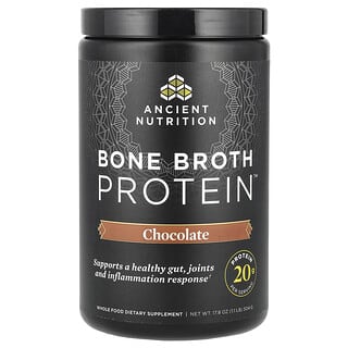 Ancient Nutrition, Bone Broth Protein™, Chocolat, 504 g