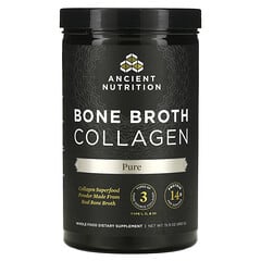 Dr. Axe / Ancient Nutrition, Bone Broth Collagen, Pure, 15.9 oz (450 g)