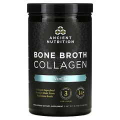 Dr. Axe / Ancient Nutrition, Bone Broth Collagen, Vanilla, 1.1 lbs (519 g)