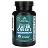 Organic Super Greens + Multivitamin, 90 Tablets