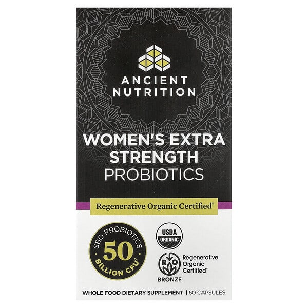 Ancient Nutrition, Women's Probiotics, 60 Capsules — product photo 1