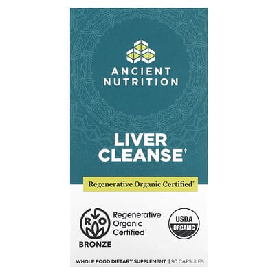 Ancient Nutrition, Liver Cleansing, 90 Capsules