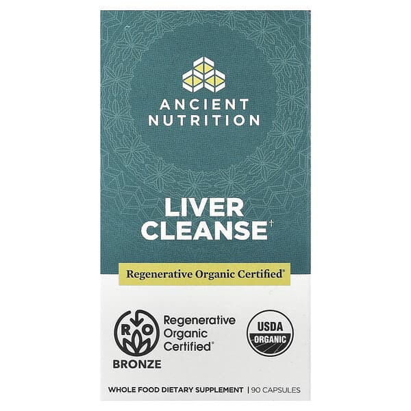 Ancient Nutrition, Liver Cleanse, 90 Capsules