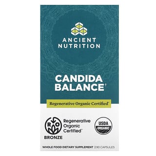 Ancient Nutrition, Candida Balance, 90 capsule