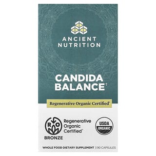 Ancient Nutrition, Candida Balance`` 90 cápsulas