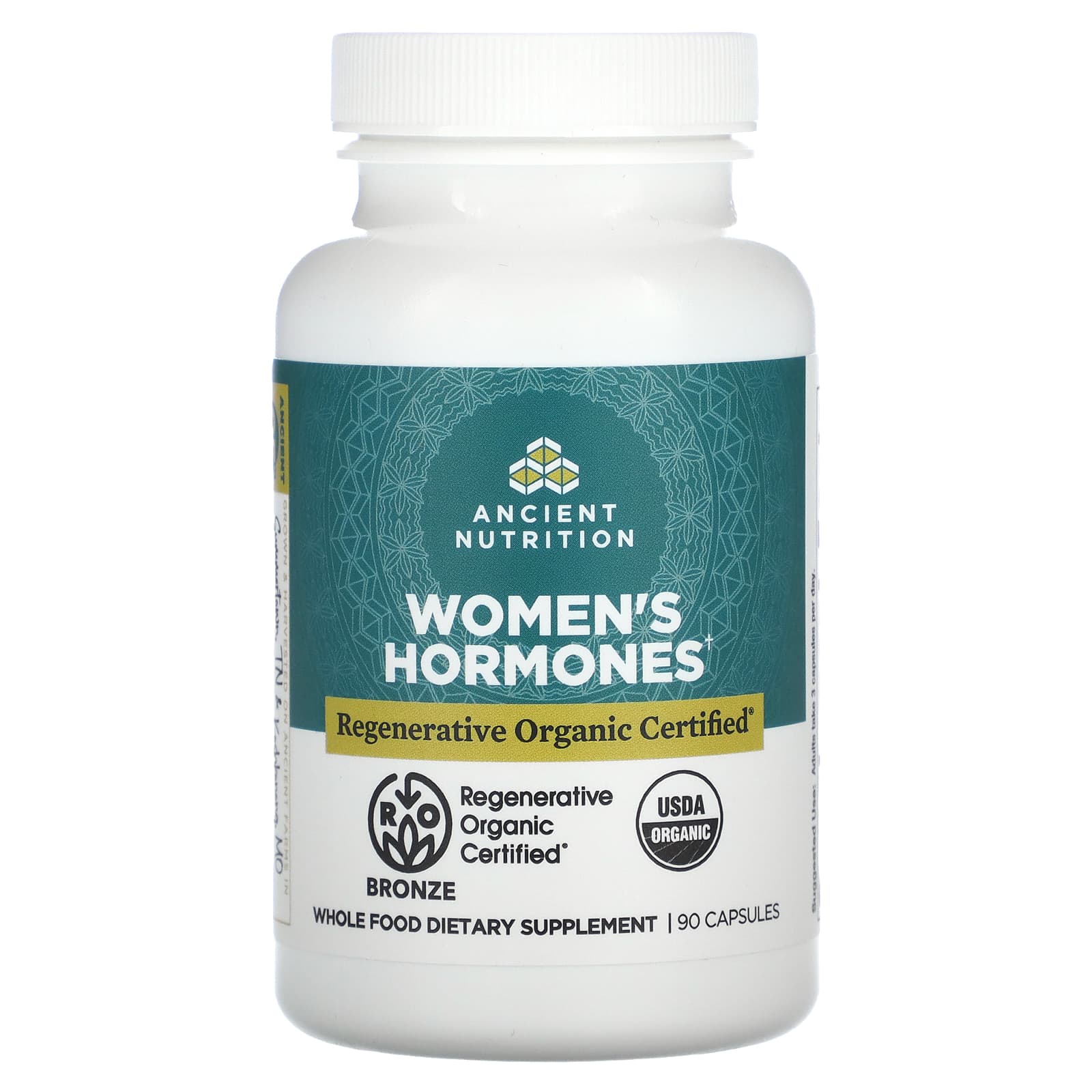 Ancient Nutrition Womens Hormones 90 Capsules 6217