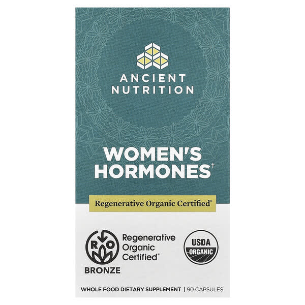 Ancient Nutrition, Women's Hormones, 90 Capsules — product photo 1