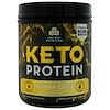 Keto Proteína, alimento cetogénico para el rendimiento, crema de banana, 19 oz (540 g)