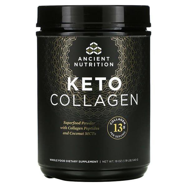 Ancient Nutrition, Keto-Kollagen, 540 g (1,19 lb.)