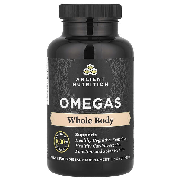 Omegas, Whole Body, 90 Softgels