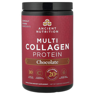 Ancient Nutrition, Multi kollagén fehérje, csokoládé, 1,04 font (472 g)