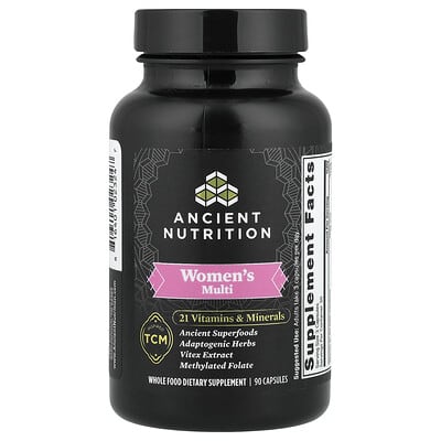 Ancient Nutrition, Ancient Multi, for Women, 90 Capsules