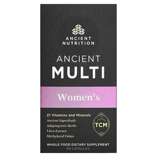 Ancient Nutrition, Ancient Multi, Mujeres, 90 cápsulas