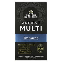 Dr. Axe / Ancient Nutrition, Ancient Multi, Immune, 90 cápsulas