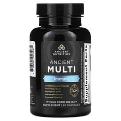 Dr. Axe / Ancient Nutrition, Ancient Multi, Immune, 90 Capsules