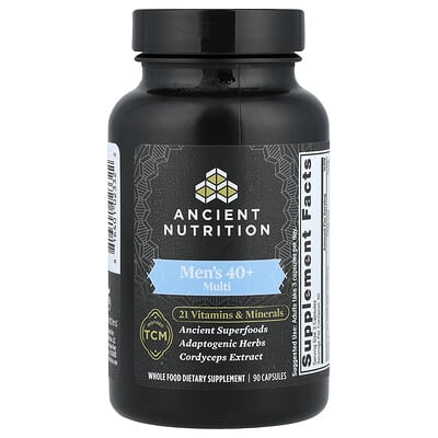 Ancient Nutrition, Men's 40+ Multi-Nutrient, 90 Capsules
