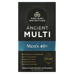 Dr. Axe / Ancient Nutrition, Ancient Multi, Men's 40+, 90 Capsules