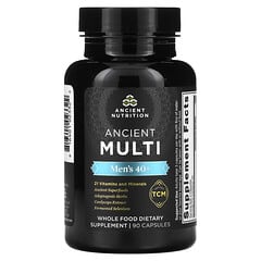 Dr. Axe / Ancient Nutrition, Ancient Multi，40 歲以上男性專用，90 粒膠囊