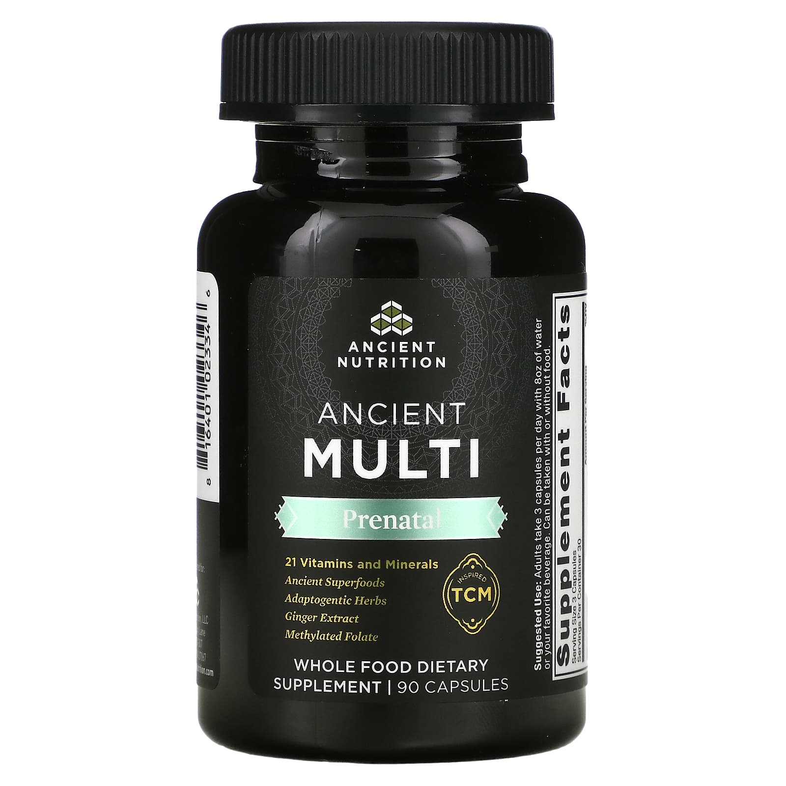 Dr. Axe / Ancient Nutrition, Ancient Multi Prenatal, 90 cápsulas