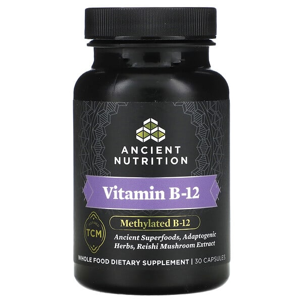 Vitamin B-12, 30 Capsules