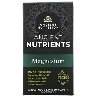 Dr. Axe / Ancient Nutrition, Ancient Nutrients, Magnesium, 100 mg, 90 Kapseln