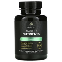 Dr. Axe / Ancient Nutrition, Ancient Nutrients, Vitamin K2, 60 Capsules