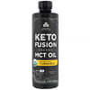 Keto Fusion Organic MCT Oil, Infused with Turmeric, 16 fl oz (473 ml)