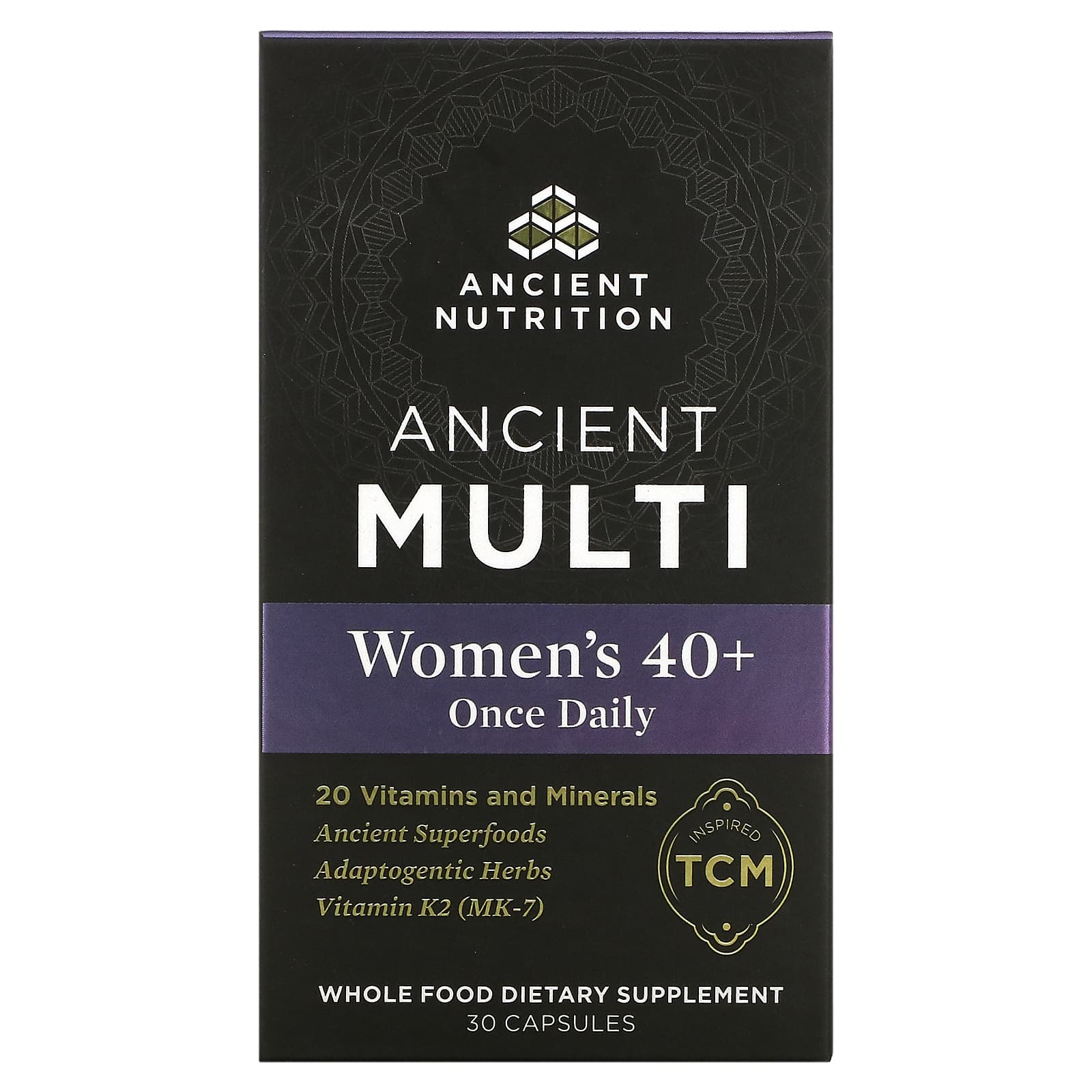 Ancient Nutrition, Ancient Multi, для женщин старше 40 лет, 1 раз в