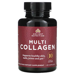 Ancient Nutrition, Multi Collagen, 45 kapsułek