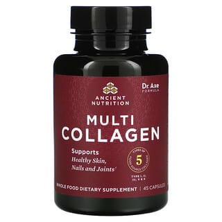 Dr. Axe / Ancient Nutrition, Multi Collagen, 45 Capsules