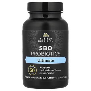 Ancient Nutrition, Probióticos de organismos del suelo, Superior, 50.000 millones de UFC, 60 cápsulas