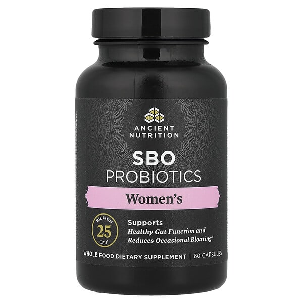 Ancient Nutrition, Women's SBO Probiotics, 60 Capsules — product photo 1