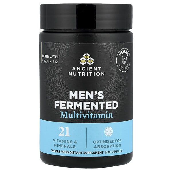 Men's Fermented Multivitamin, 60 Capsules
